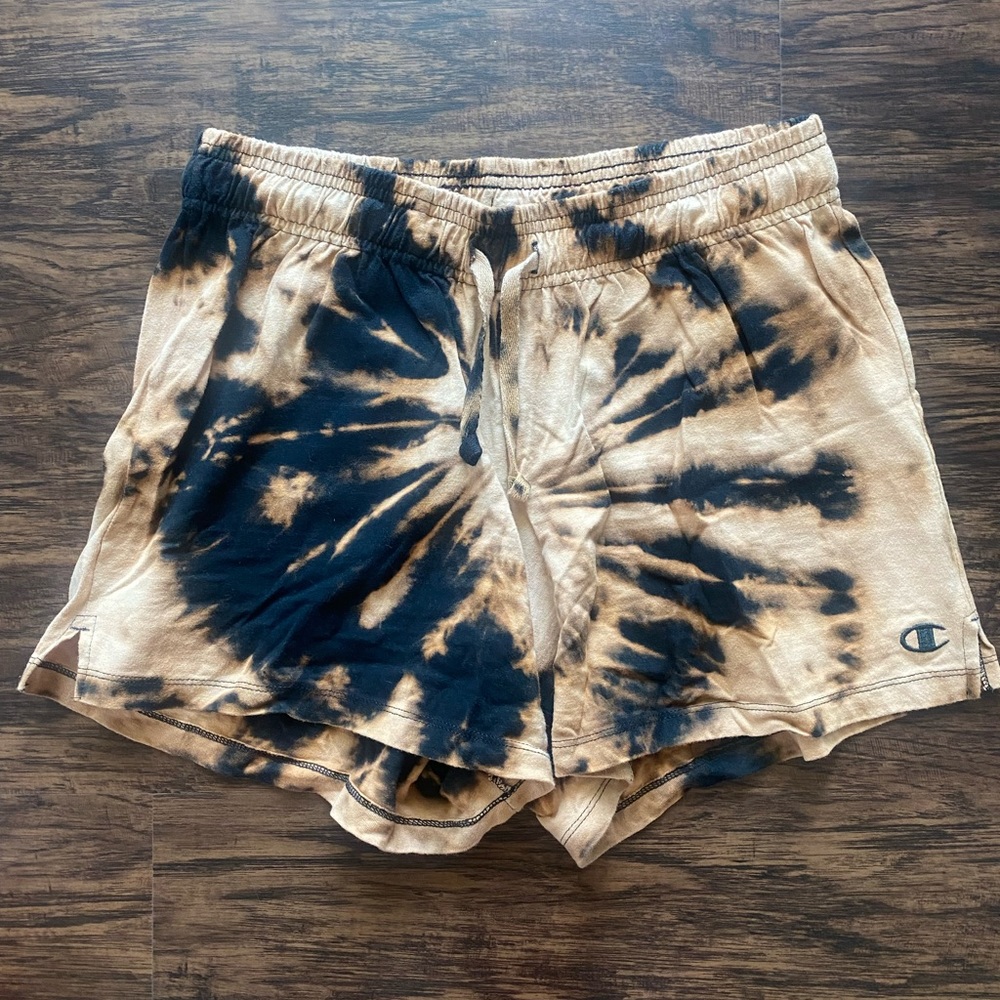 Champion Tie Dye Drawstring Shorts